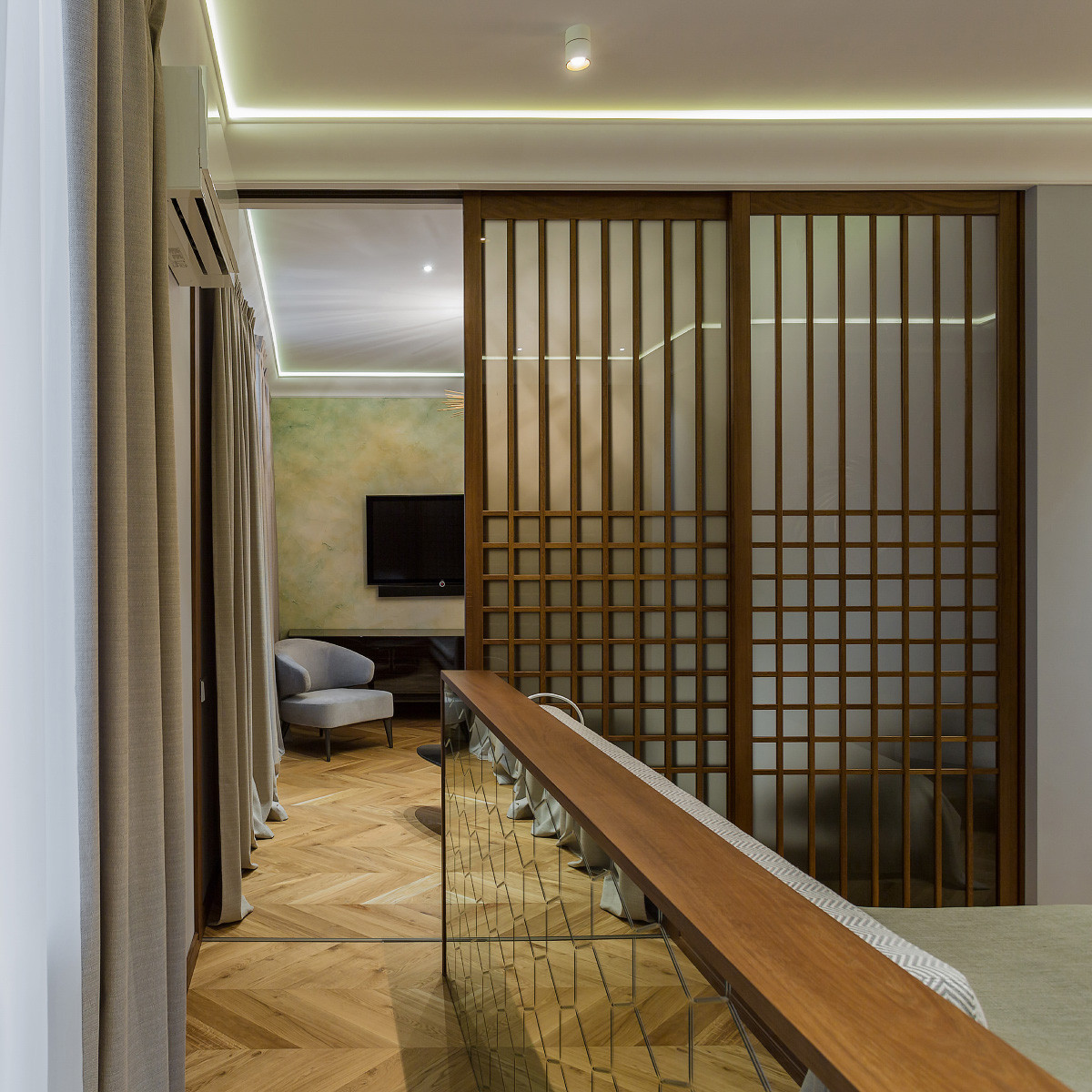 Квартира в статусной московской сталинке от АБ Face Home