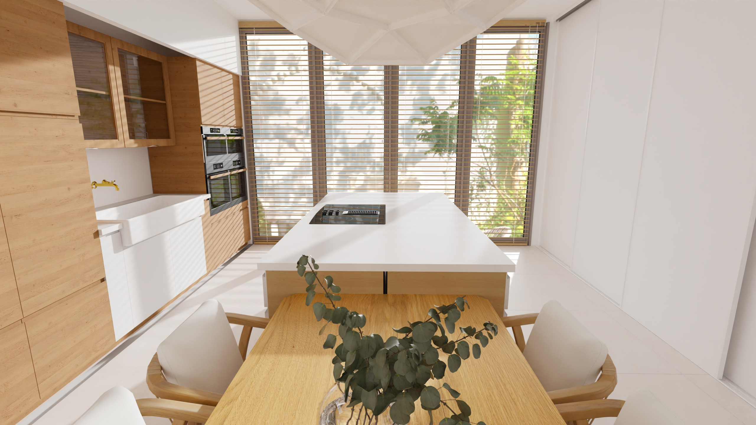 Perspective Cuisine Prestige de 40 m²