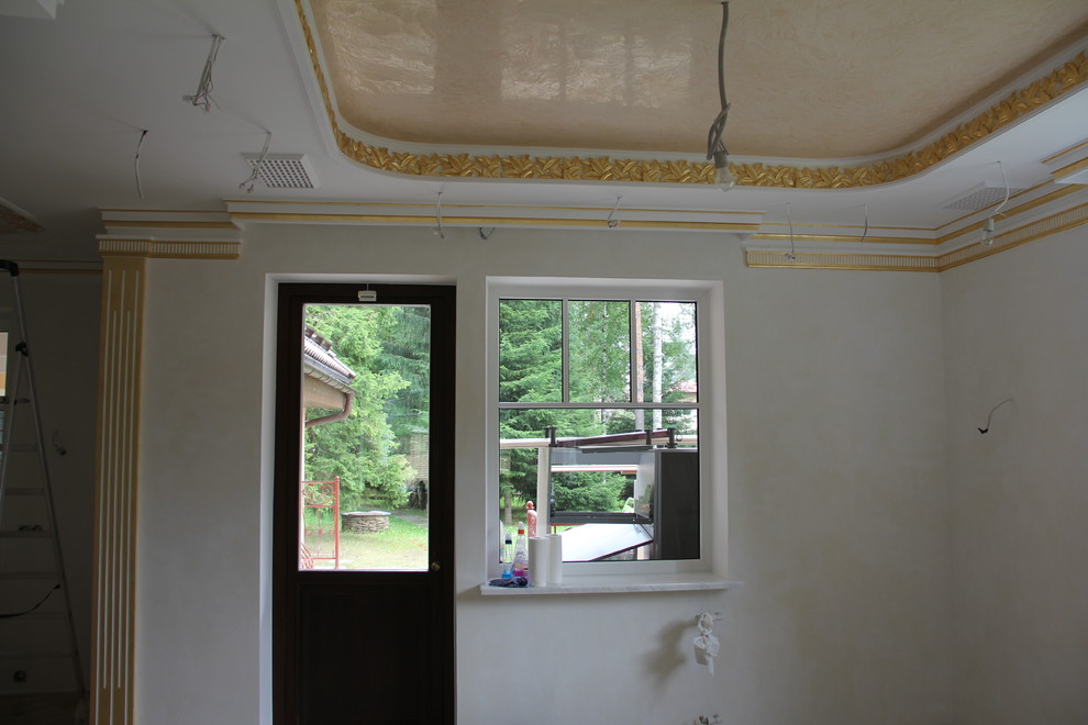 Позолота лепного декора