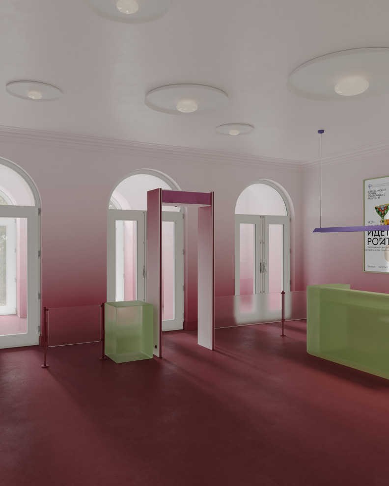 Дизайн входной группы Музея декоративного искусства