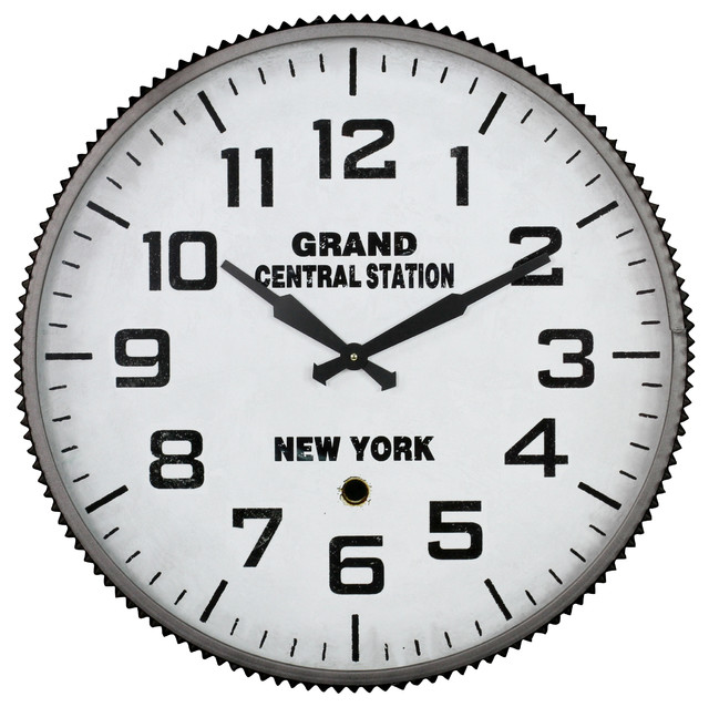 aspire quot grand central station quot wall clock reviews houzz aspire quot grand central station quot wall clock reviews houzz