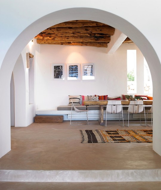 Villa Ibiza mediterranean-dining-room