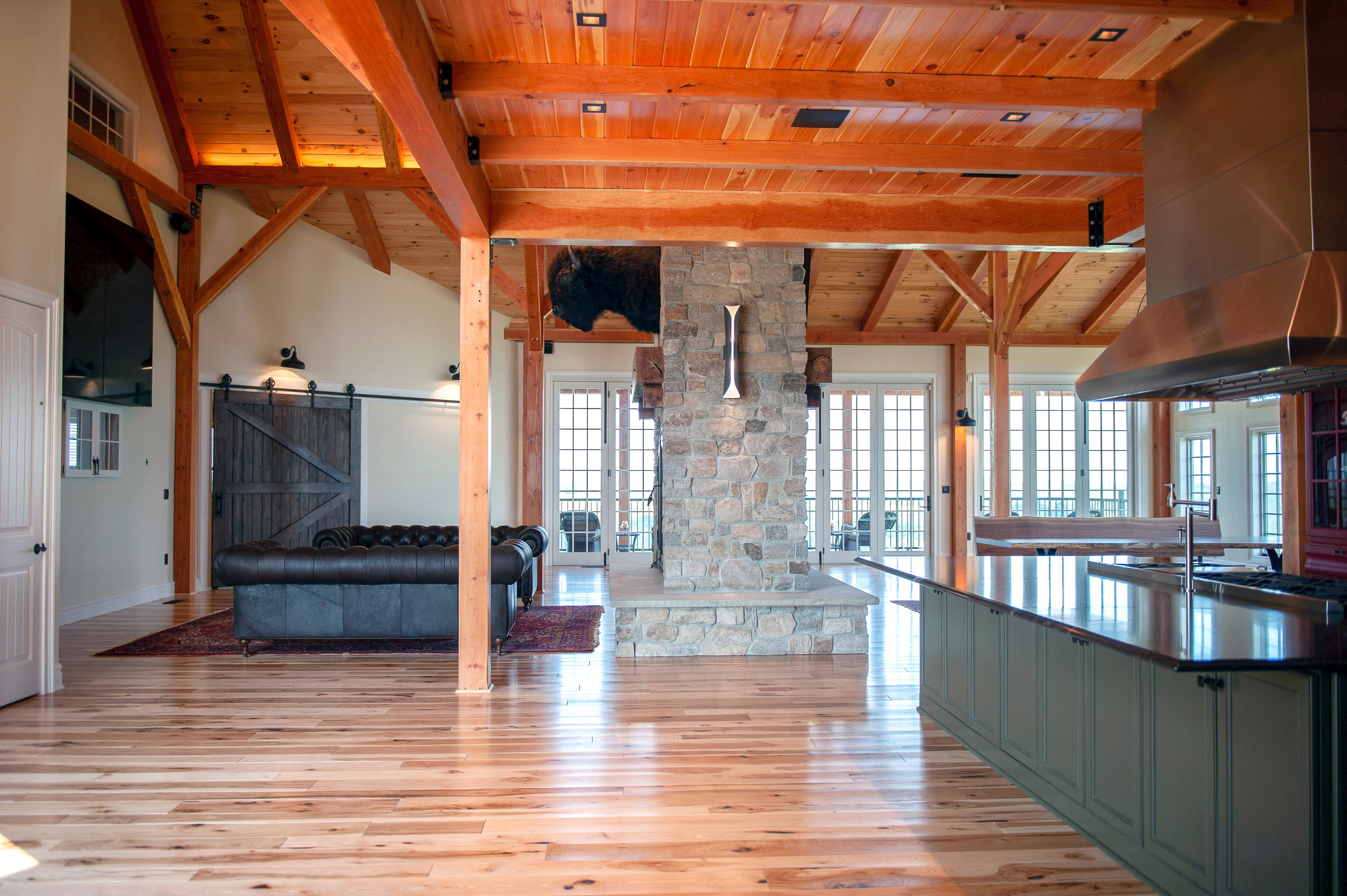 Addition: Solomon Estates Timber frame