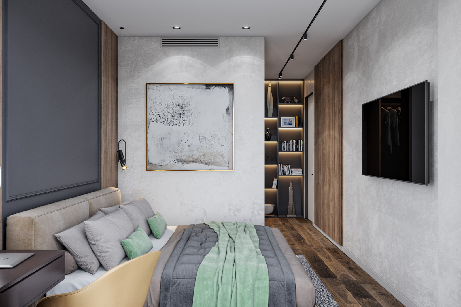 Квартира 108 кв.м. в современном стиле в ЖК CITY Park.