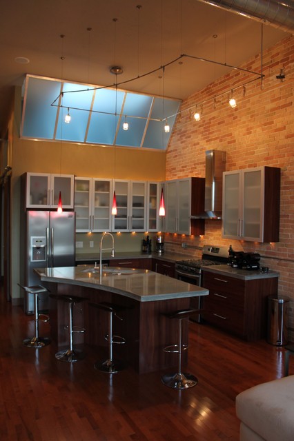 Loft modern-kitchen
