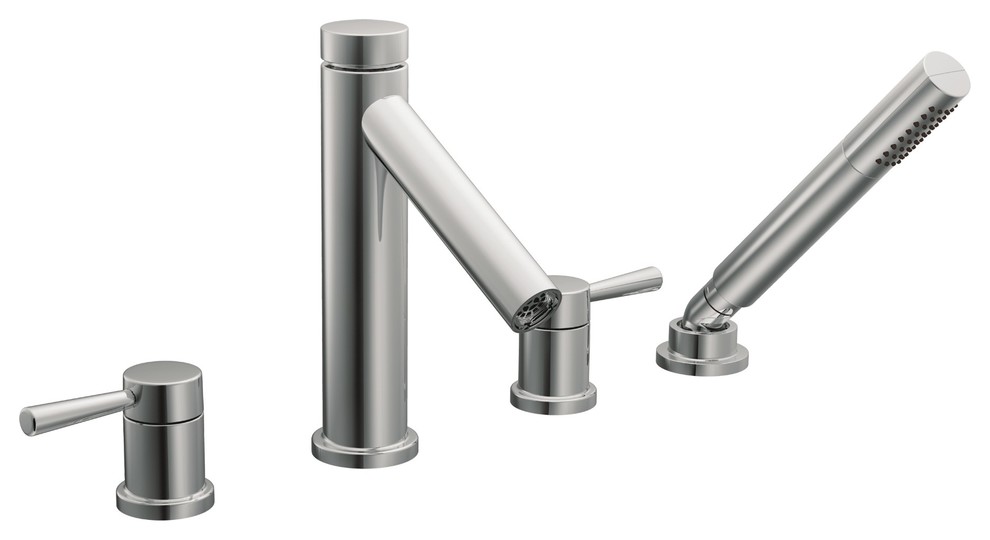 Level® Roman Tub Faucet with Hand Shower
