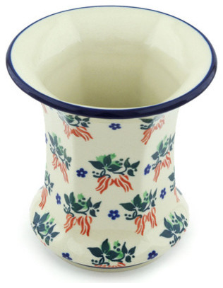 Polmedia Polish Pottery 5" Stoneware Vase