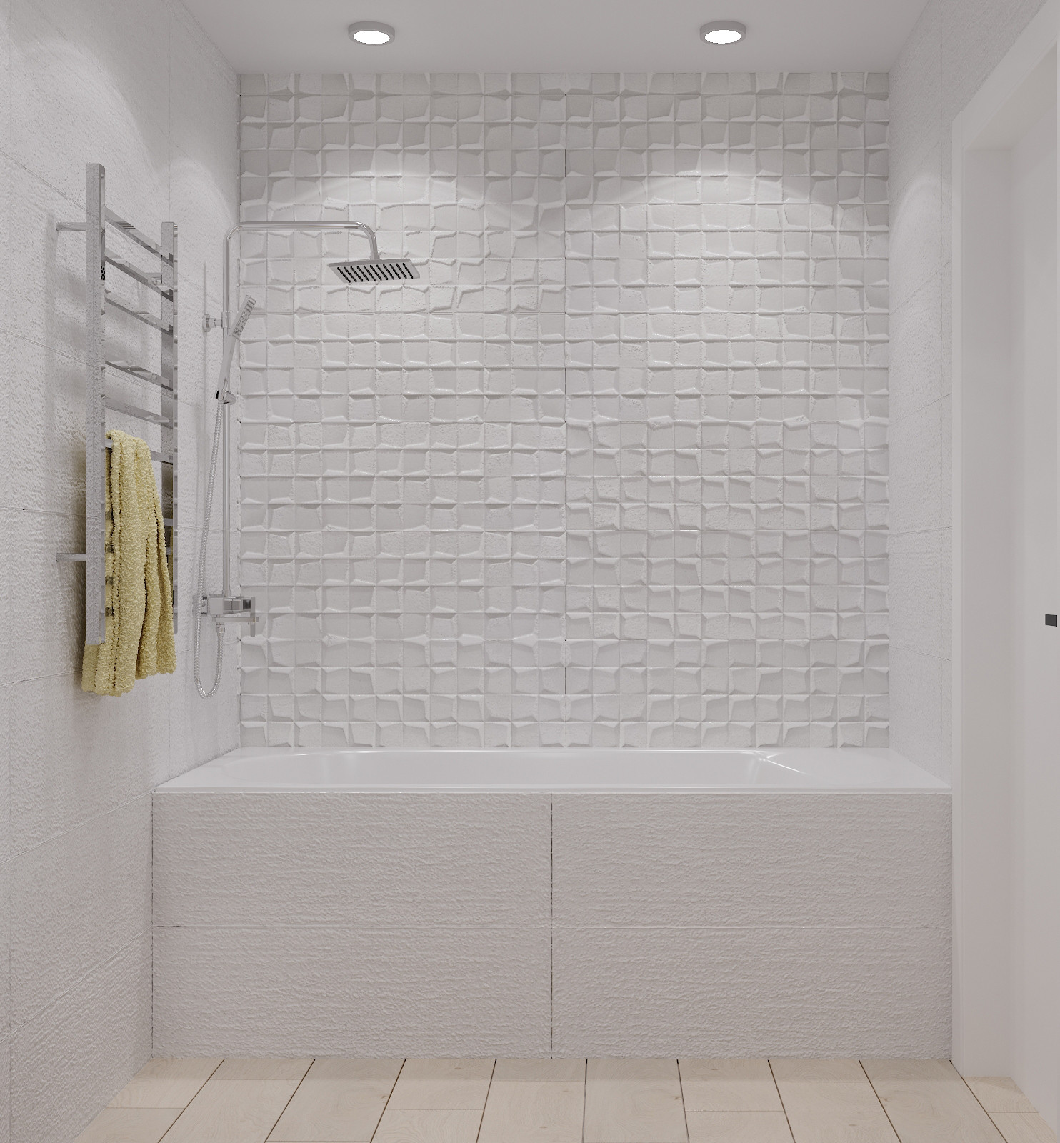 Частный дом «серые оттенки минимализма с современной классикой»