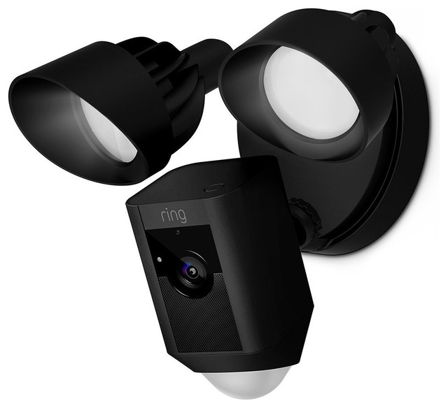 Ring MotionActivated HD Security Camera With Floodlight Contemporary