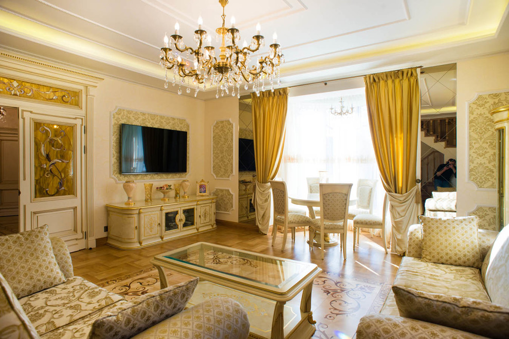 Классический интерьер загородного дома под Минском