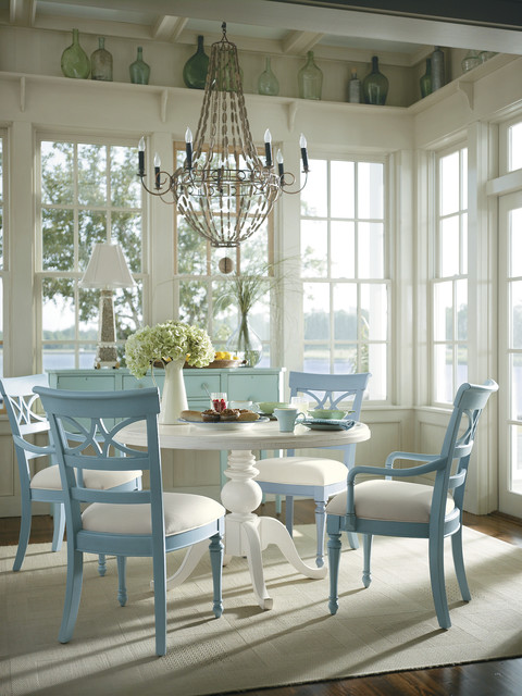 Coastal Living Cottage Dining Room - Tropical - Dining Room - Other