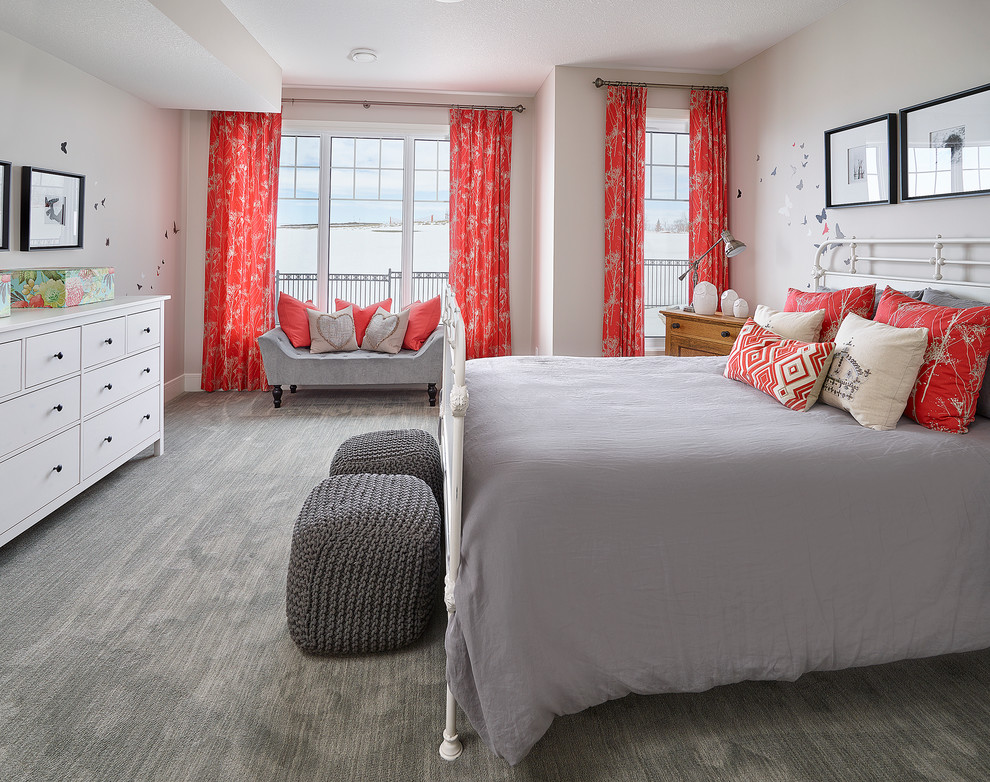 Home design - rustic home design idea in Edmonton