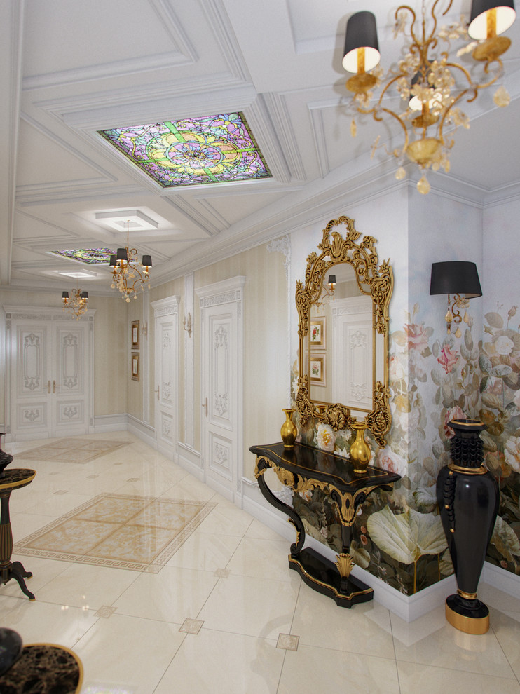 под облаками