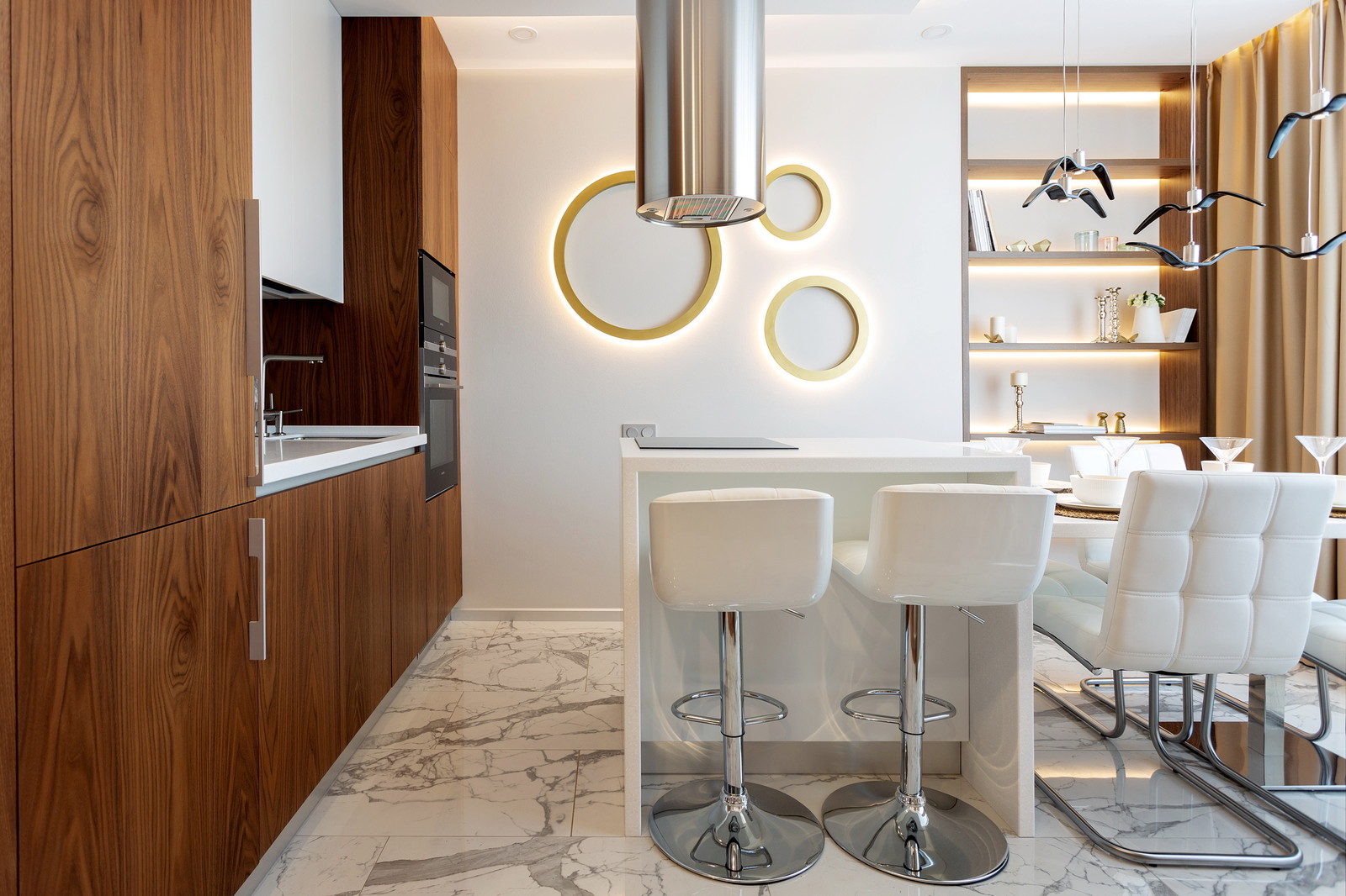 "Осеннее сияние" из серии интерьеров Состояния природы