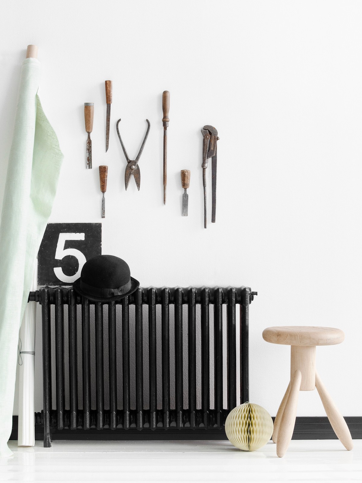 Краски Tikkurila в прихожей