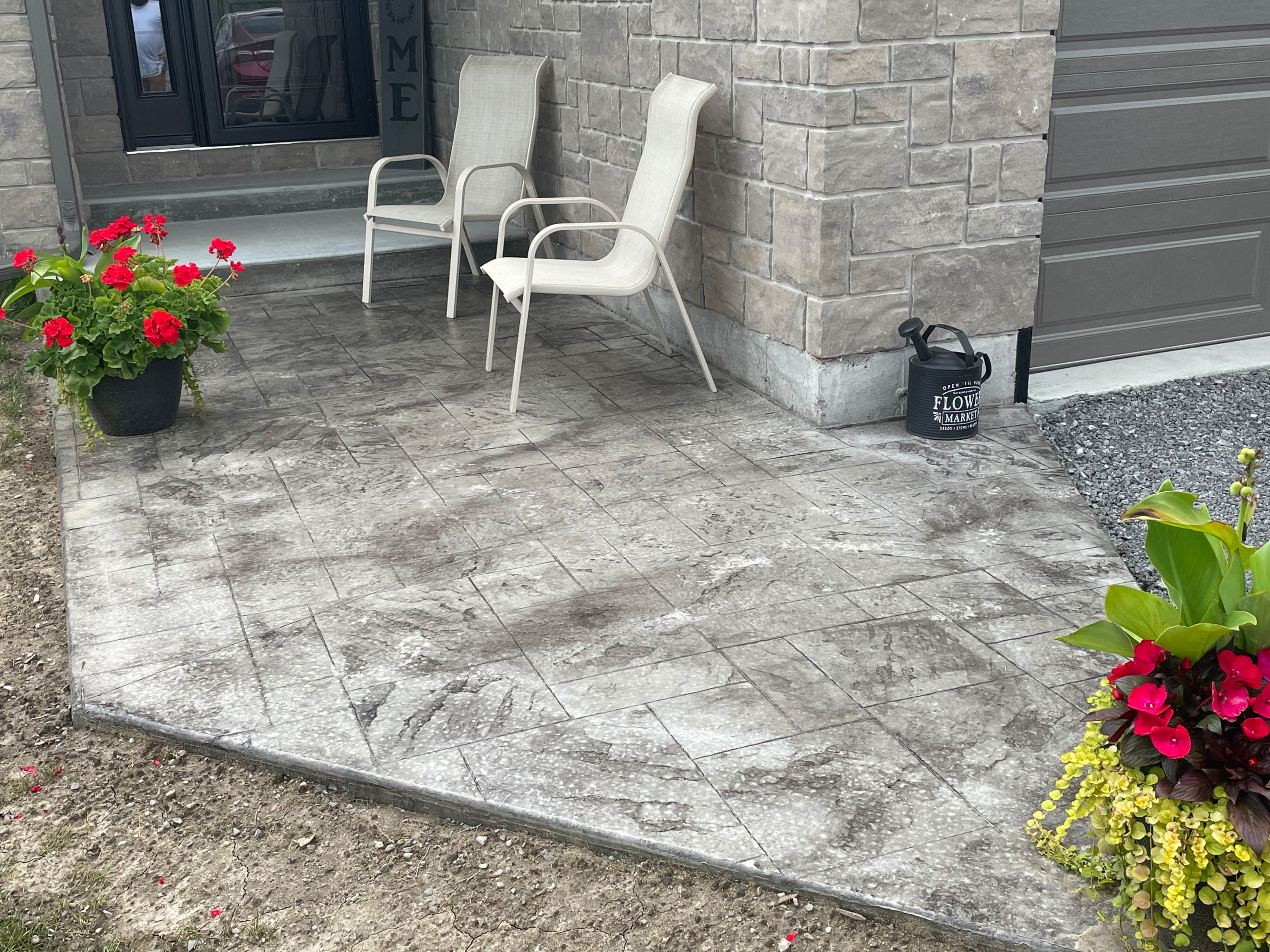New Concrete Patio