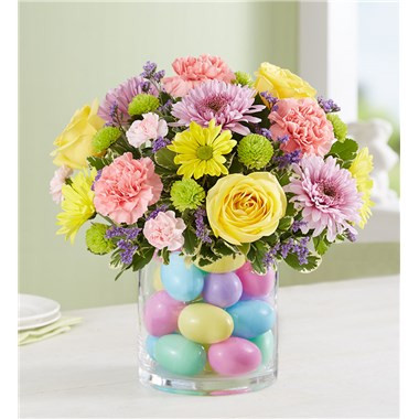 easter floral arrangement