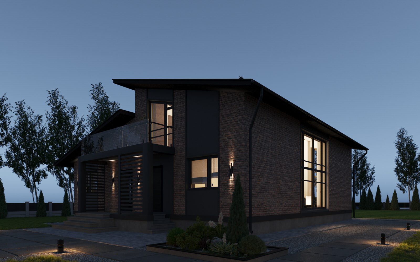 Проект Двухэтажного дома в Тульской области