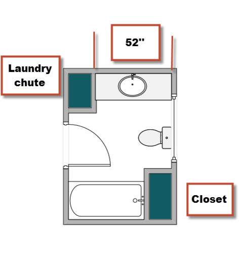 What to do about odd-size vanity?