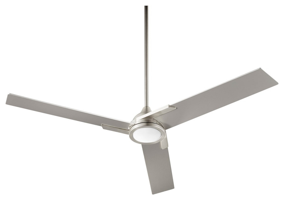 Oxygen Coda 56" Ceiling Fan Satin Nickel Transitional Ceiling Fans