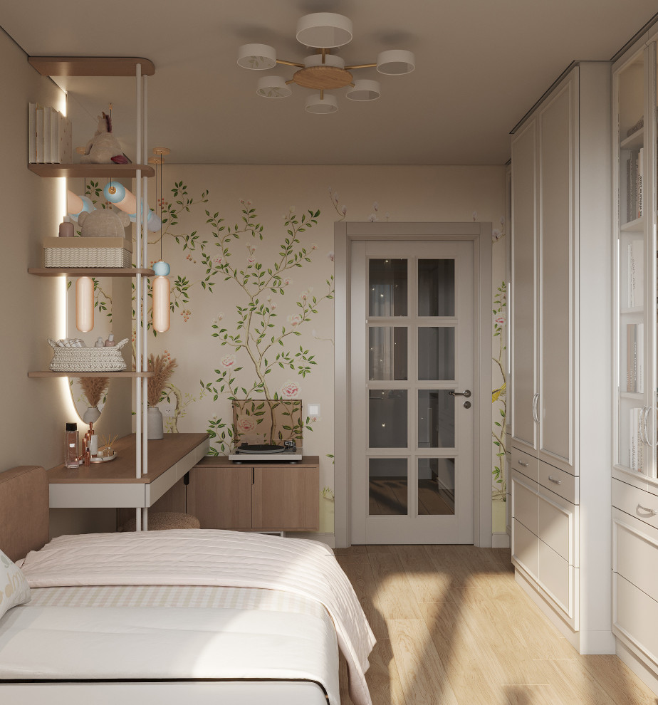 Интерьер квартиры с синими акцентами