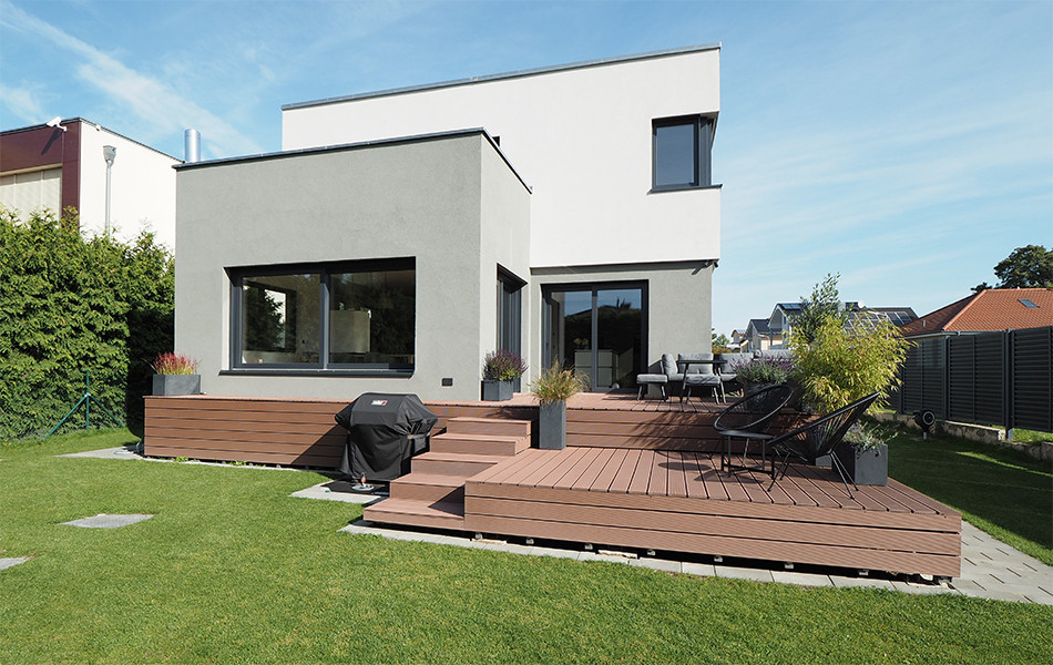 Moderne Terrasse in Berlin