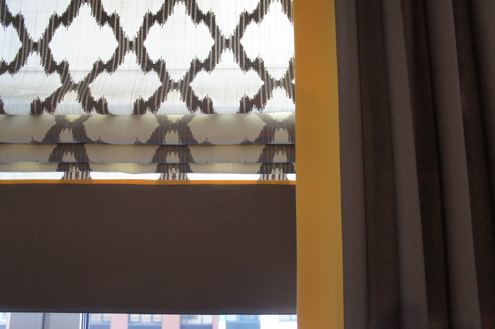 Гостиная в ЖК Микрогород в лесу