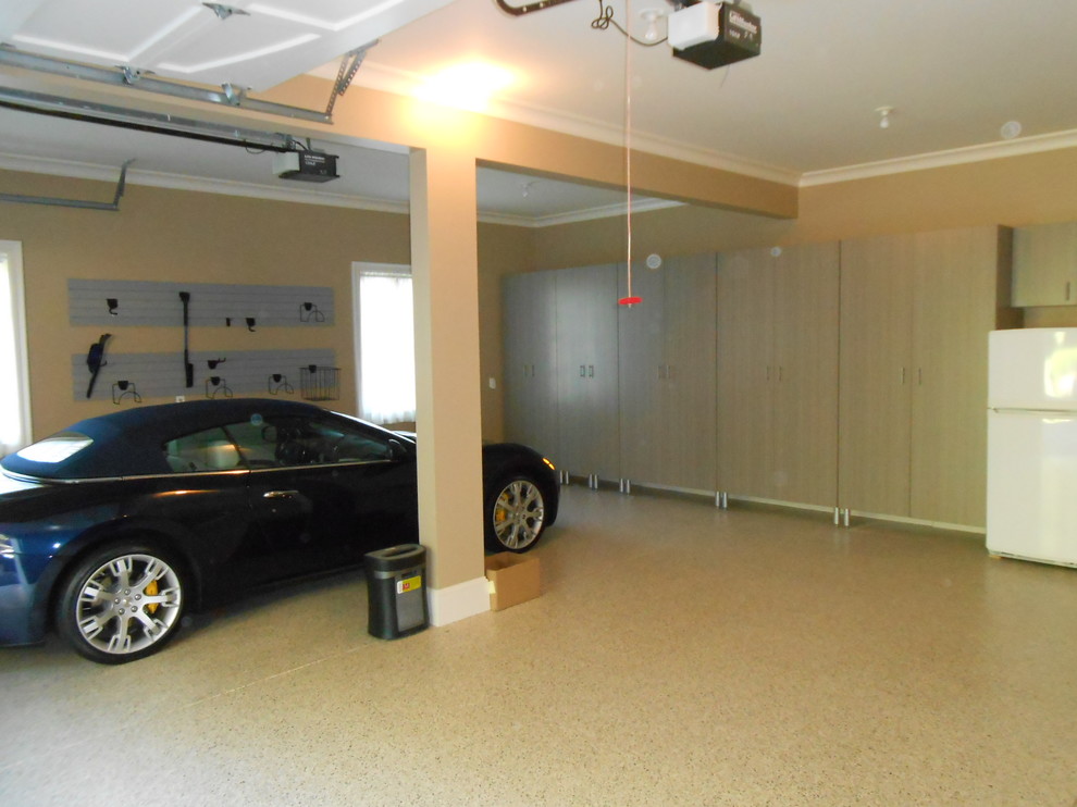 This is an example of a contemporary garage in DC Metro.