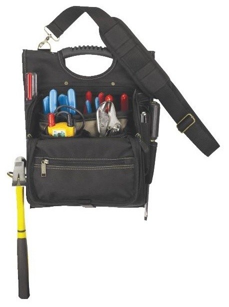 Clc 21-Pocket Zippered Professional Electrician Tool Pouch