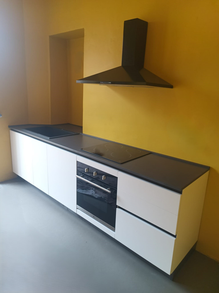 Cucina su misura White Artic