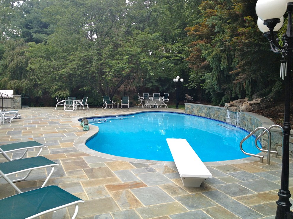 Inspiration for a timeless pool remodel in DC Metro