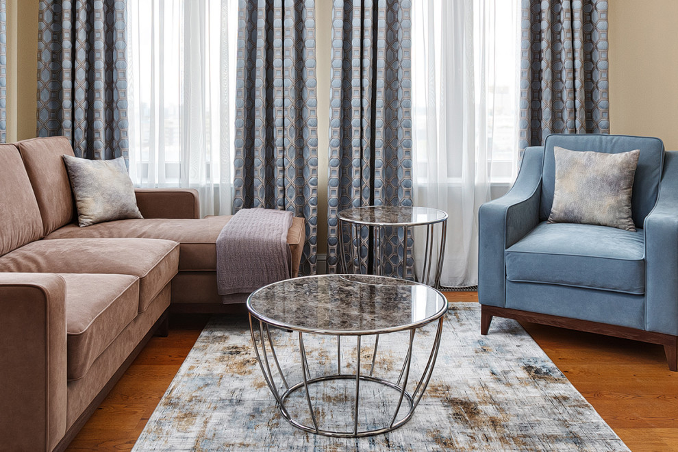 Зона гостиной с журнальными столиками Amburgo