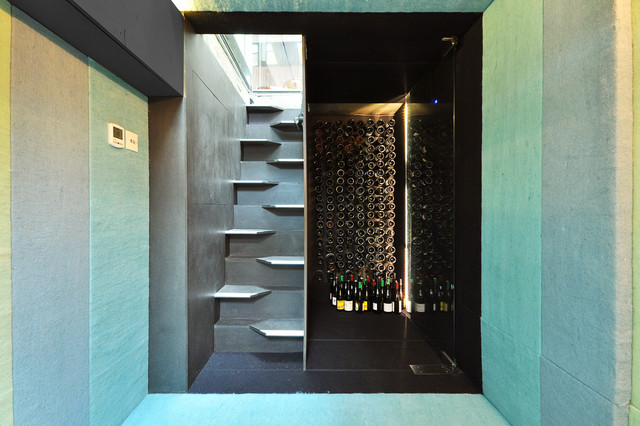 Peckham Rye 2 contemporary-wine-cellar
