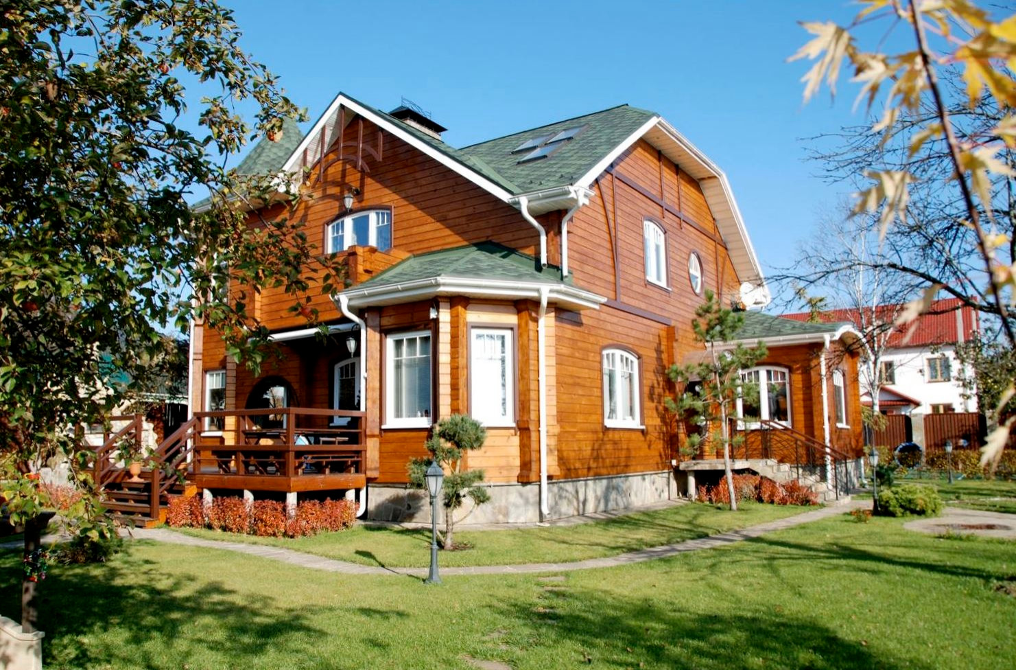 Дома из клееного бруса