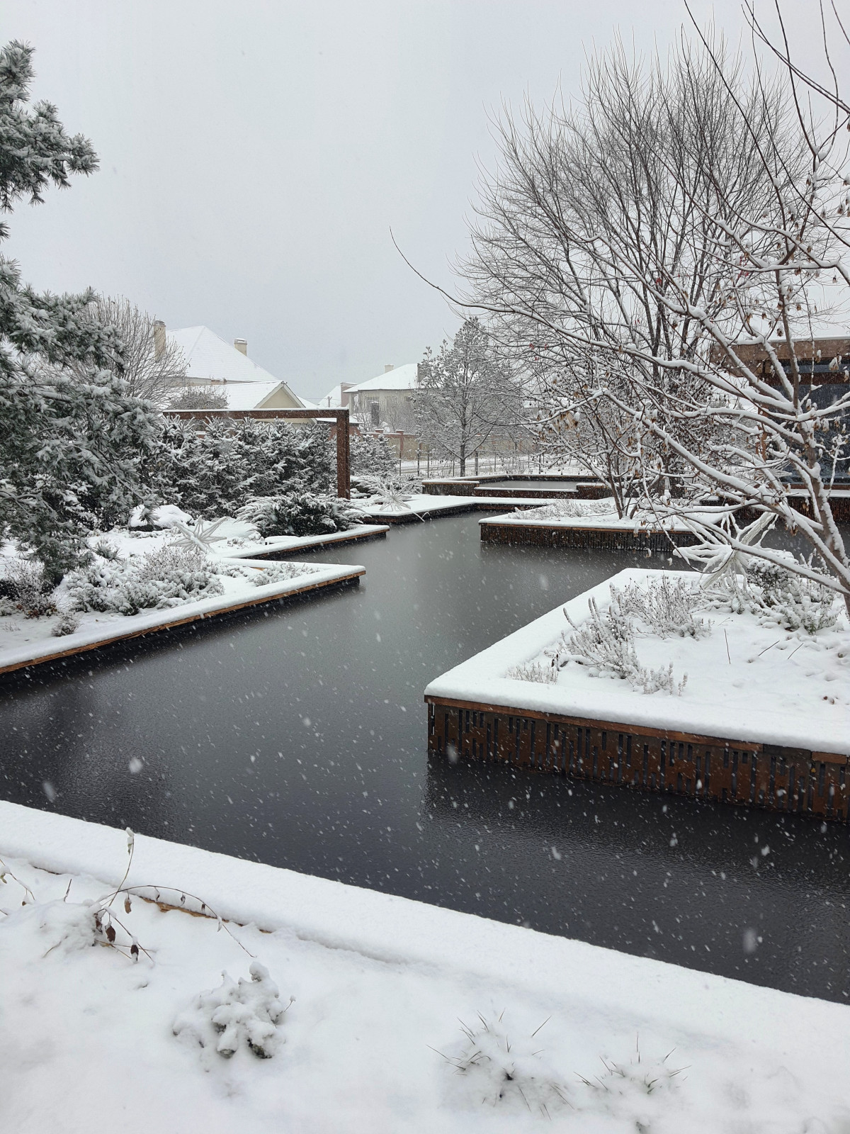 Водоем в  саду