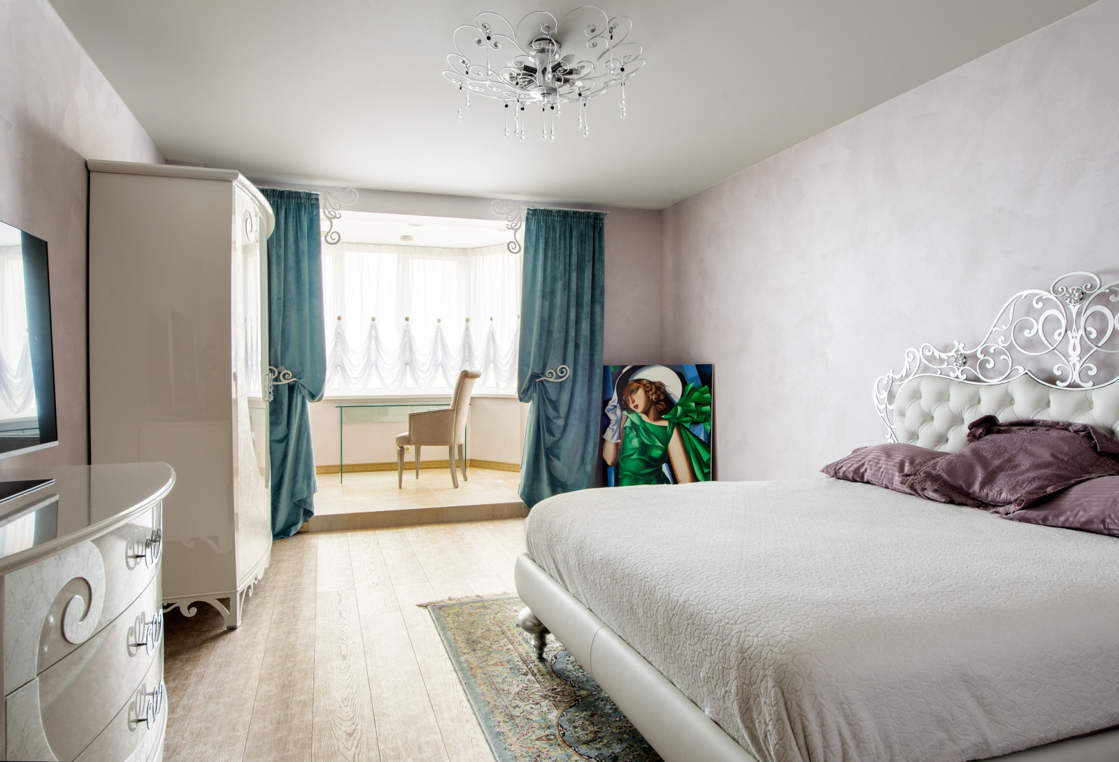 "Ход конём" - квартира в стиле ар-деко 150 м2, г. Люберцы