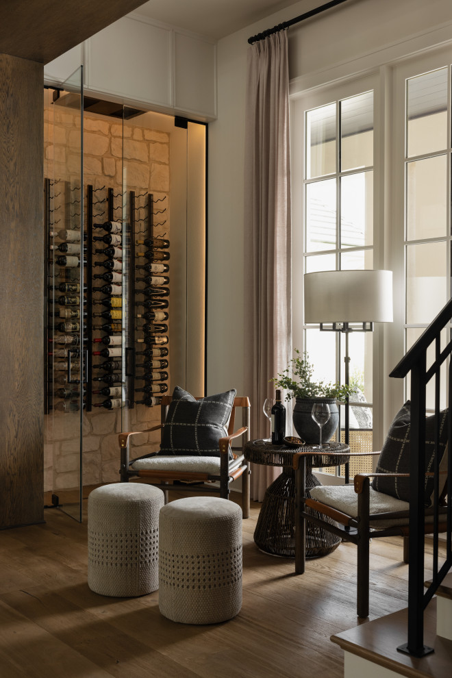 Inspiration for a transitional wine cellar remodel in Orlando