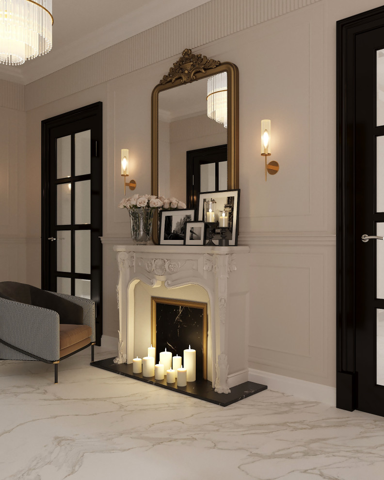 Интерьер холла в городе Нижнекамск