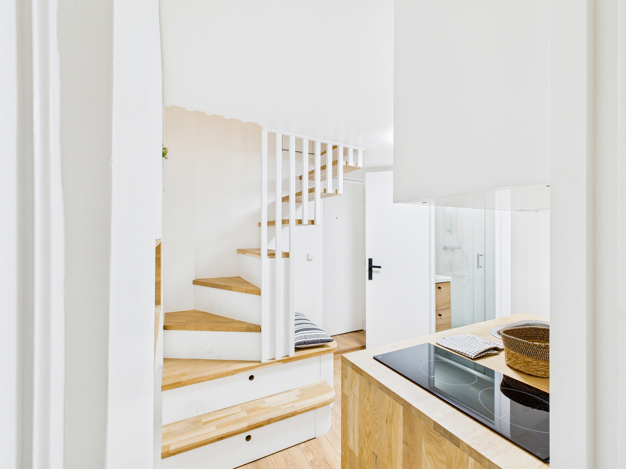 Rénovation d'un duplex de 19m² à Jussieu