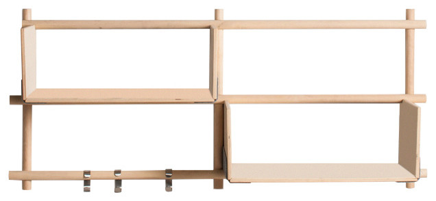 Foldin Horizontal Wall Mounted Shelving Unit 2 Shelves Foldin Horizontal Wall Mounted Shelving Unit 2 Shelves