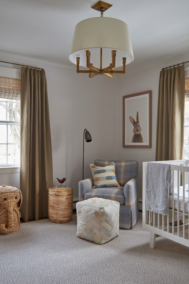 This is an example of a classic nursery in Boston.