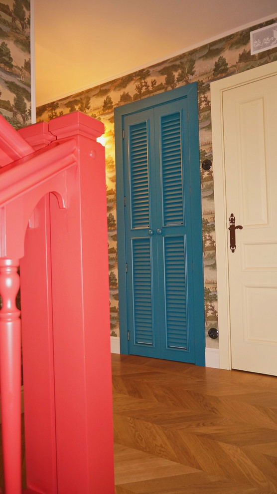 Лестница в английском интерьере