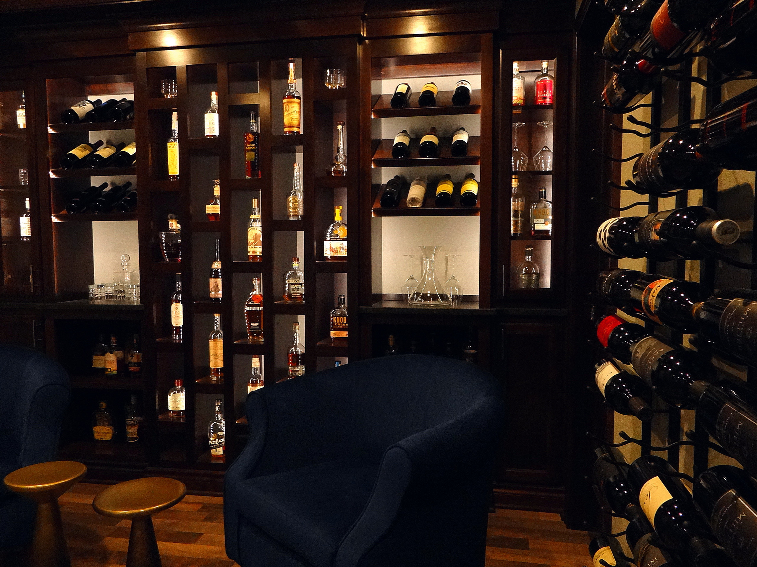 Sussex Residence - Lower Level Wine Room