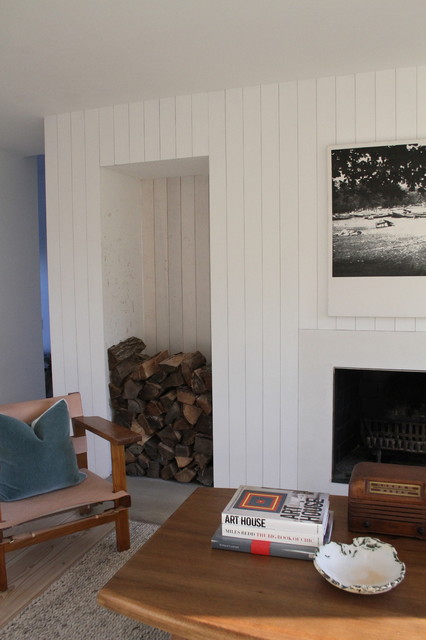 Bellport mid-century-wohnzimmer