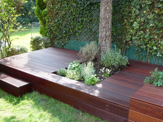 Gartengestaltung deck