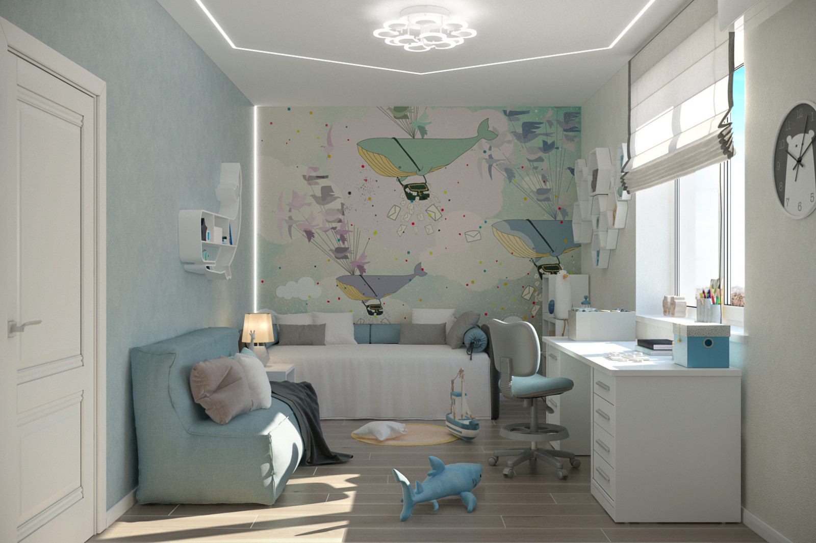 Дизайн детской для мальчика, ст.Динская