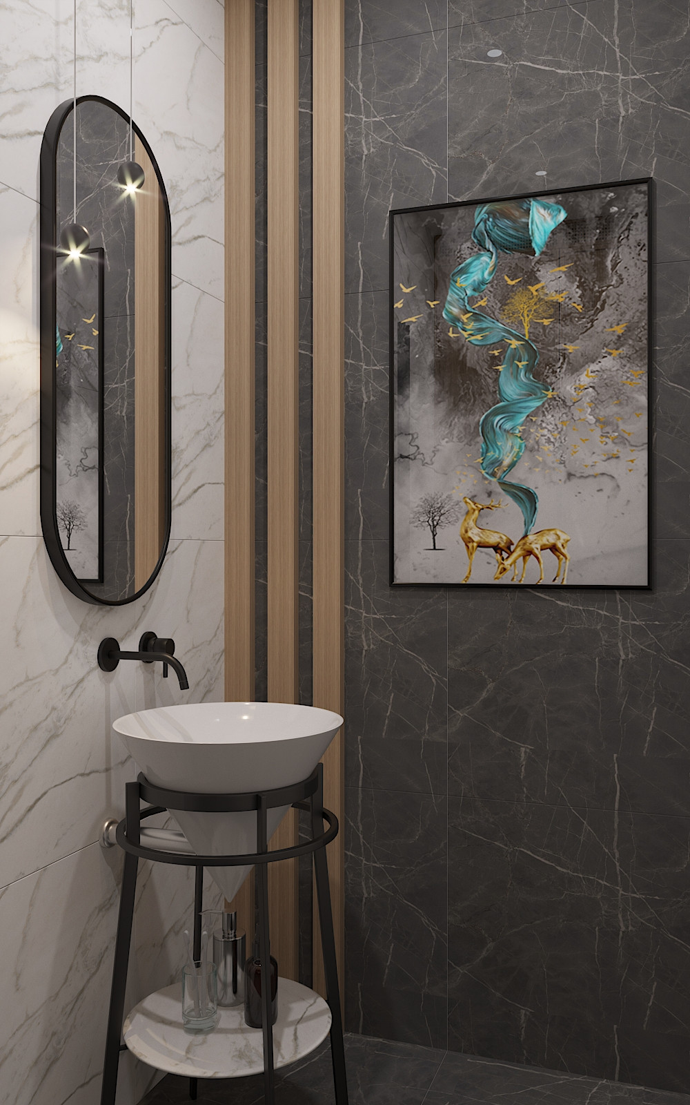 Дизайн-проект квартиры, площадью 126,2 м2