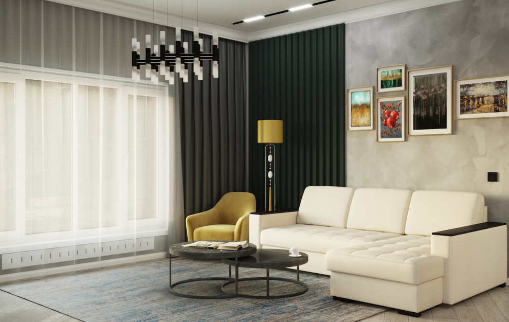 Кухня-гостиная, 40 м2