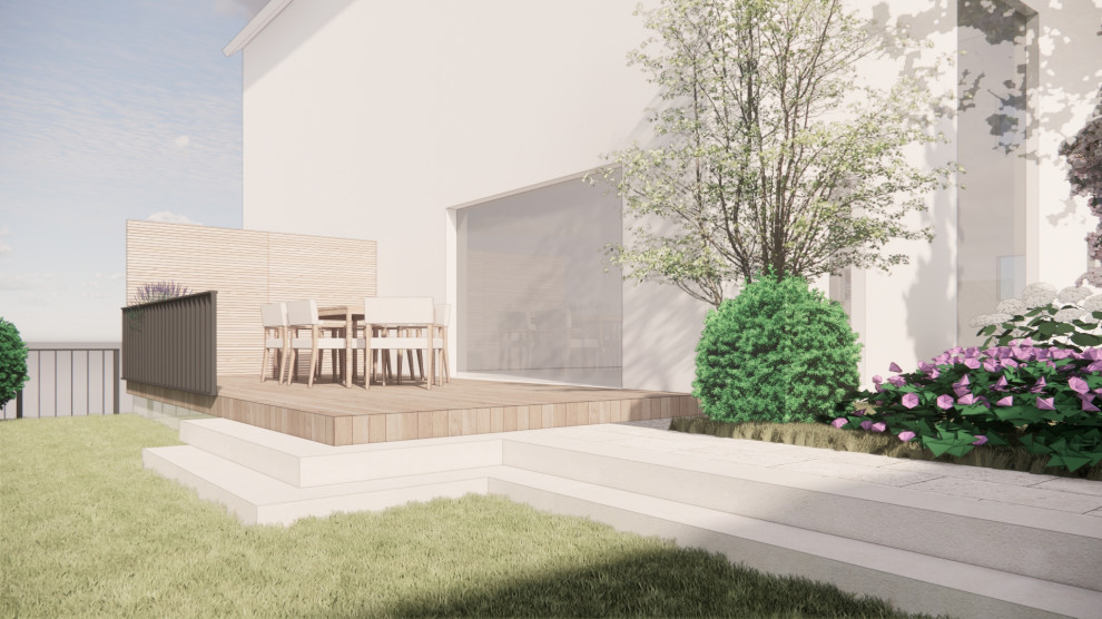 Artenreicher Reihenhausgarten