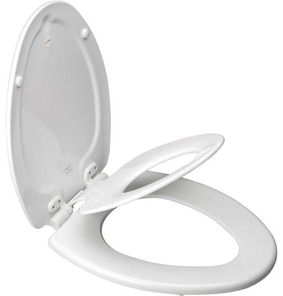 Toilet Seat Elongated Child-Adult - Modern - Toilet Seats - by